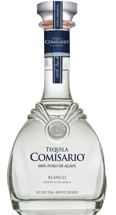 Bottle of Comisario Ultra Premium Blanco