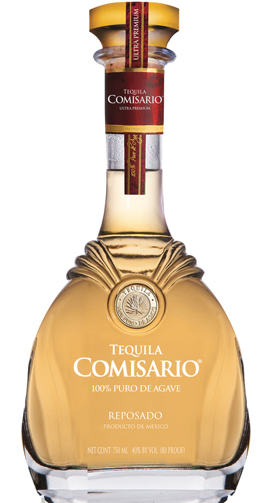 Bottle of Comisario Ultra Premium Reposado