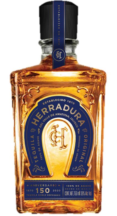 Bottle of Herradura 150 Aniversario Doble Reposado