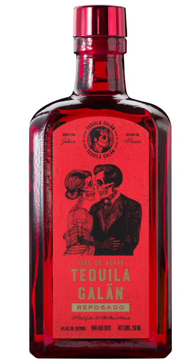 Bottle of Tequila Galán Reposado