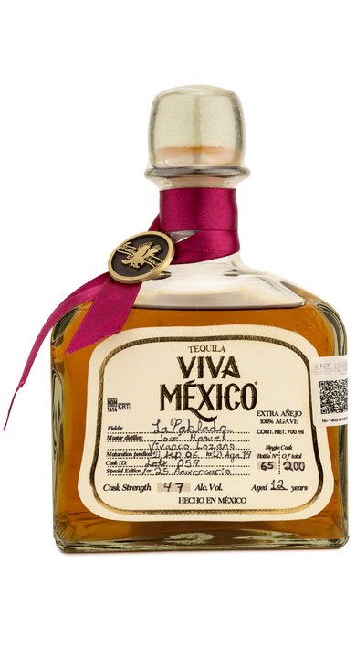Bottle of Viva Mexico 25th Anniversary Extra Añejo
