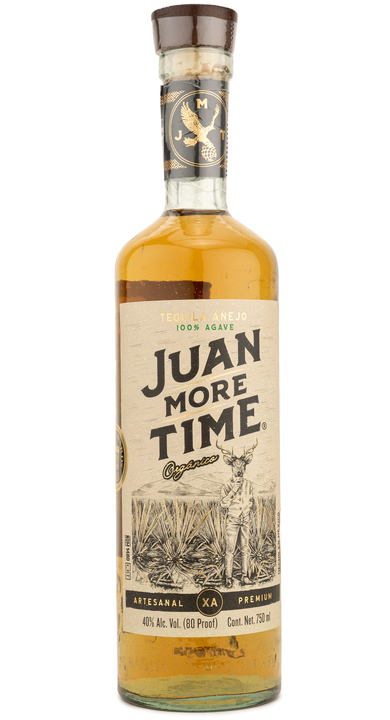Bottle of Juan More Time Añejo