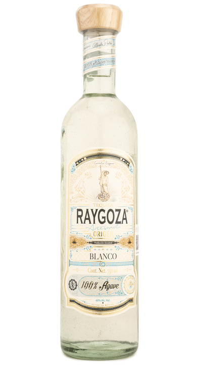 Bottle of Tequila Raygoza Artesanal Origen Blanco