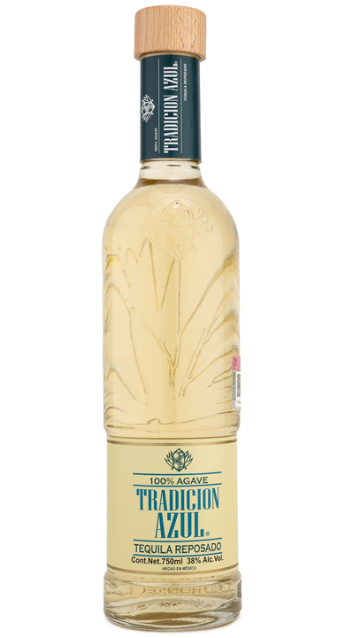 Bottle of Tradicion Azul Reposado