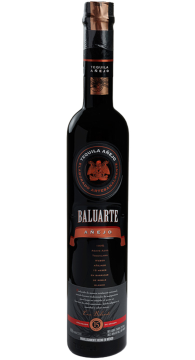 Bottle of Baluarte Añejo
