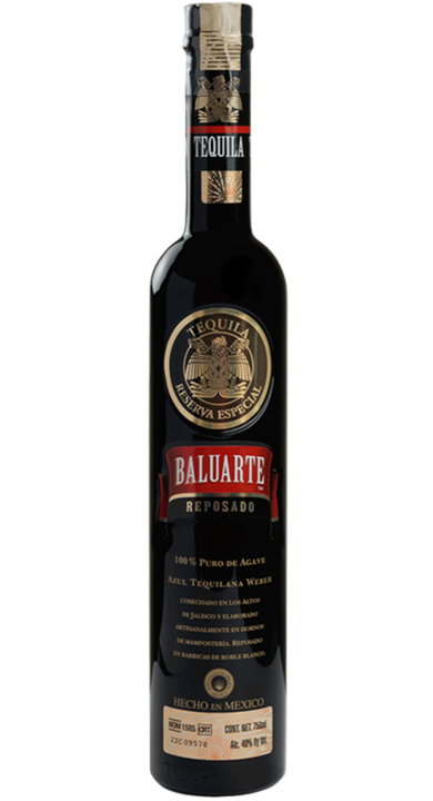 Bottle of Baluarte Reposado