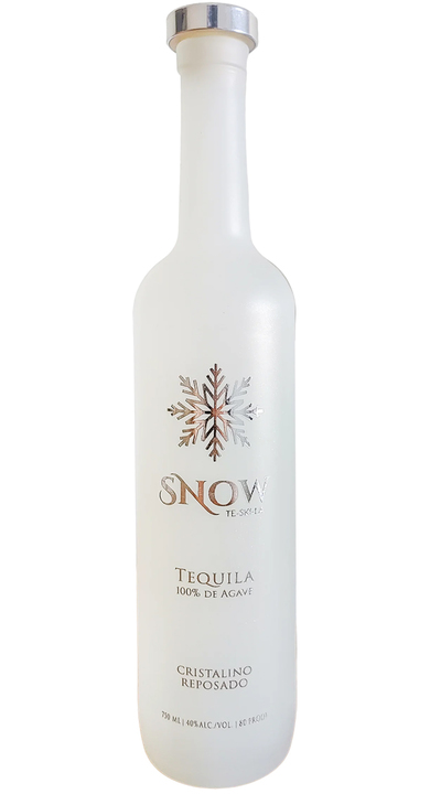 Bottle of Snow Tequila Cristalino Reposado