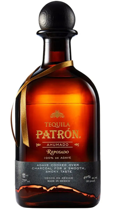Bottle of Patrón Ahumado Reposado