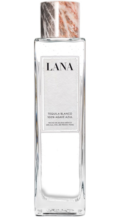 Bottle of Lana Tequila Blanco