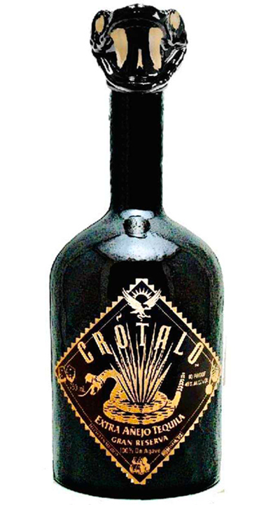 Bottle of Crotalo Tequila SnakeHead Gran Reserva XA