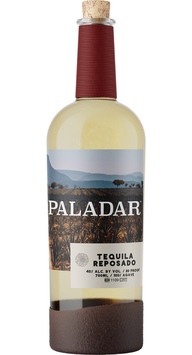 Bottle of Paladar Tequila Reposado