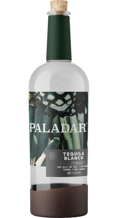 Bottle of Paladar Tequila Blanco Still Strength