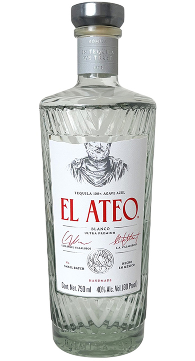 Bottle of El Ateo Blanco Ultra Premium