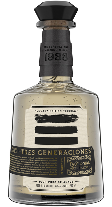 Bottle of Tres Generaciones La Colonial Reposado