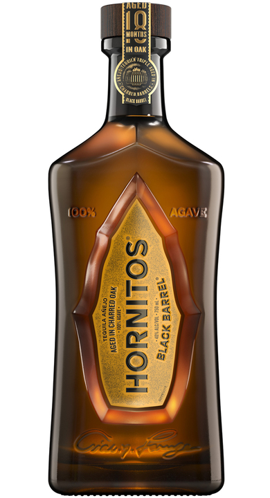 Bottle of Hornitos Black Barrel Tequila 