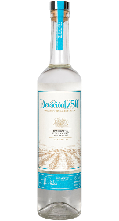 Bottle of Elevación1250 Tequila Blanco