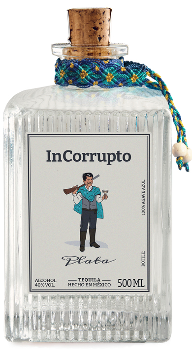 Bottle of InCorrupto Plata