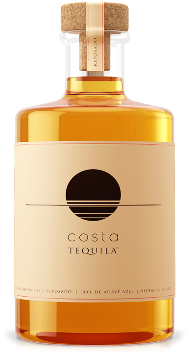 Bottle of Costa Tequila Reposado