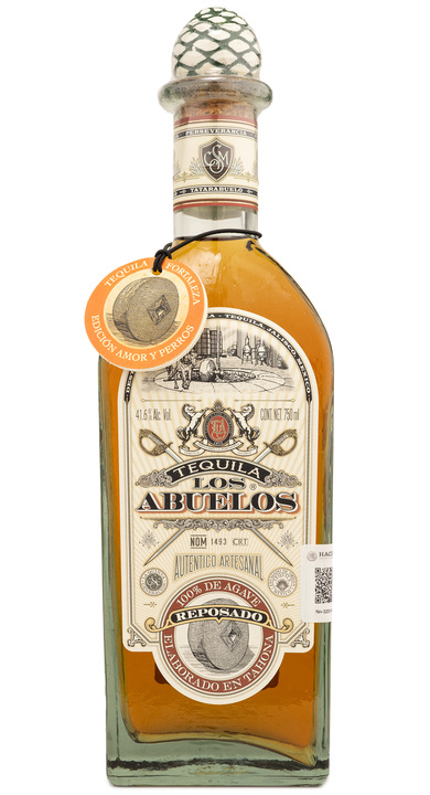 Bottle of Los Abuelos Reposado (Lote 114-R) Amor Y Perros