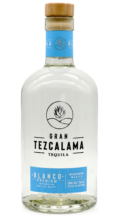Bottle of Gran Tezcalama Tequila Blanco