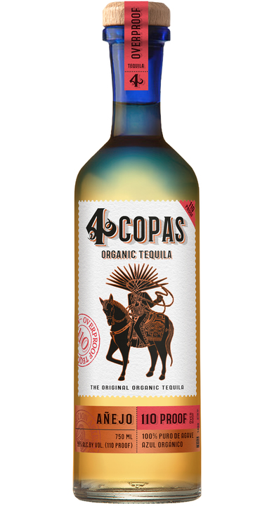 Bottle of 4 Copas Añejo 110