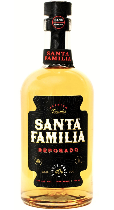 Bottle of Santa Familia Reposado
