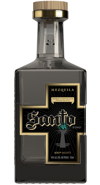 Bottle of Santo Puro Mezquila