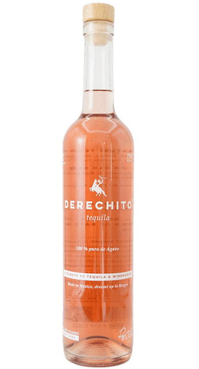 Bottle of Derechito Rosé Blanco