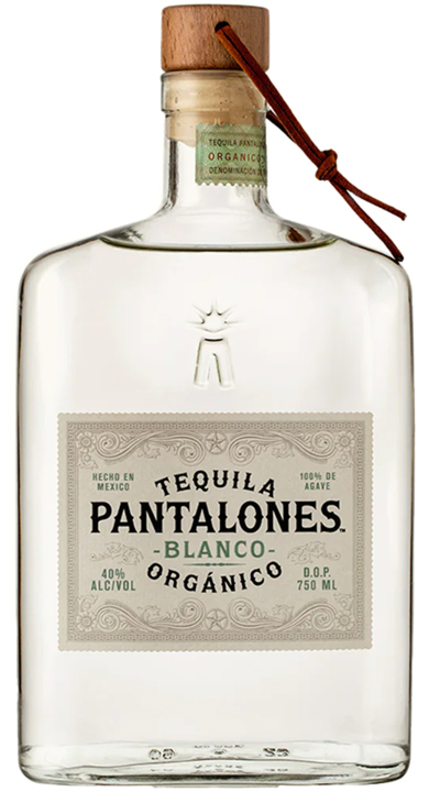 Bottle of Tequila Pantalones Blanco Organico
