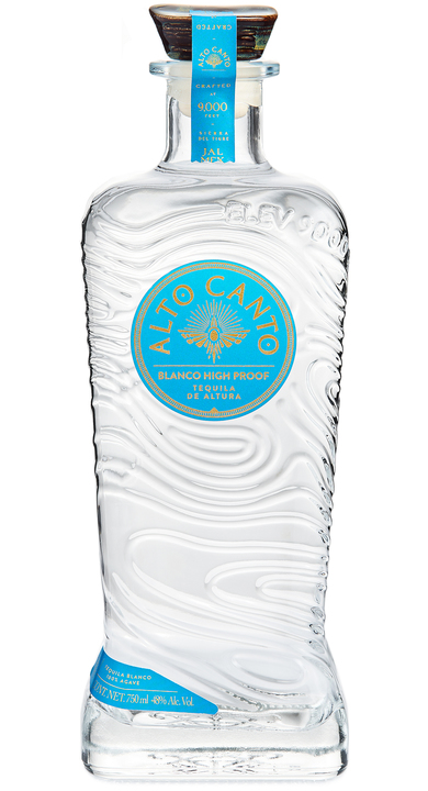 Bottle of Alto Canto Blanco High Proof