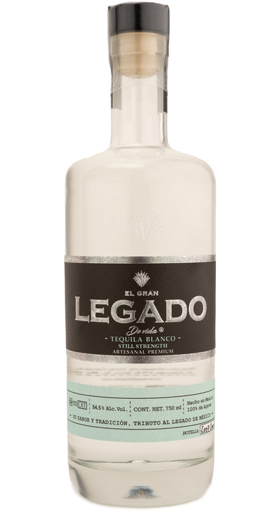Bottle of El Gran Legado De Vida Still Strength Blanco