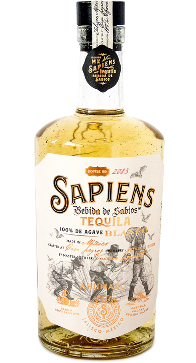 Bottle of Sapiens Bebida de Sabios Tequila Ahumado
