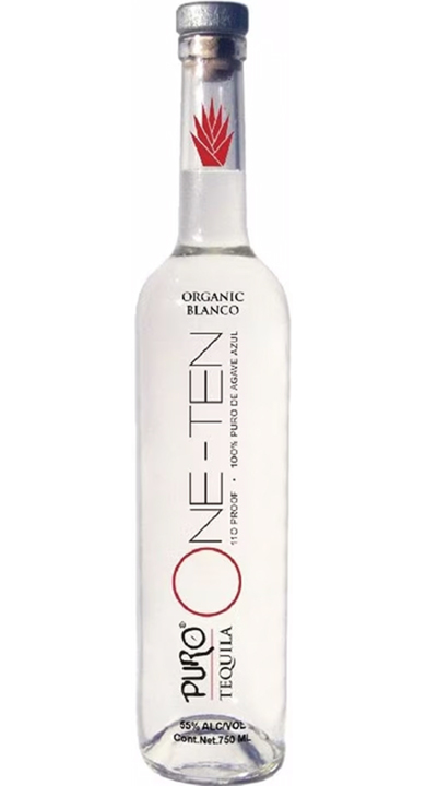 Bottle of Puro Tequila One-Ten