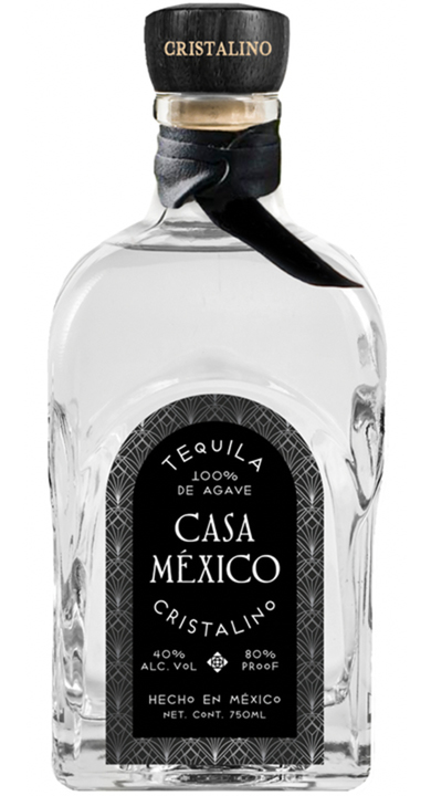 Bottle of Casa Mexico Cristalino Reposado