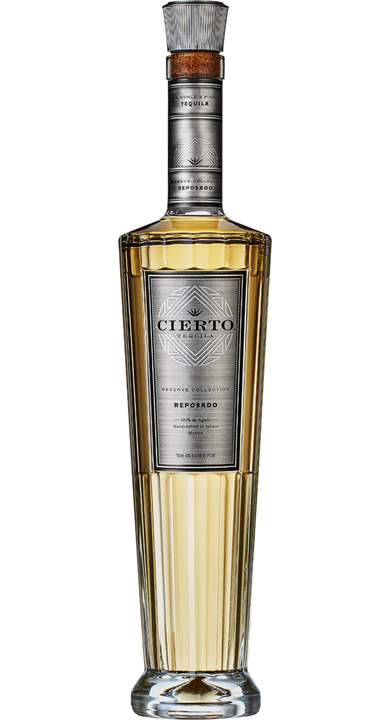 Bottle of Cierto Tequila Reserve Collection Reposado