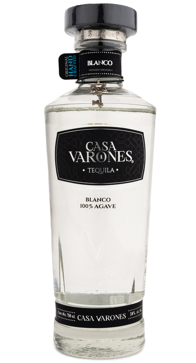 Bottle of Casa Varones Tequila Blanco