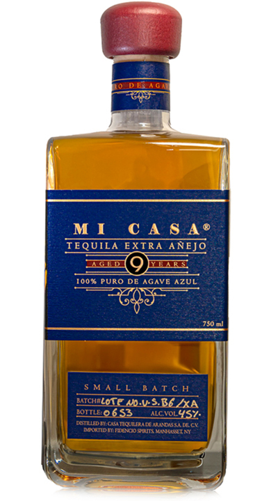Bottle of Tequila Mi Casa 9yr XA Small Batch