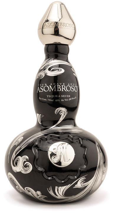 Bottle of AsomBroso Tequila Silver Eros