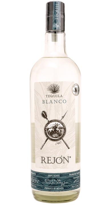 Bottle of Rejon Tequila Blanco