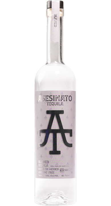 Bottle of Asesinato Tequila Blanco