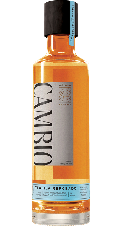 Bottle of Tequila Cambio Reposado