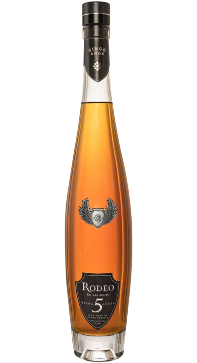 Bottle of Rodeo de Las Aguas 5 Year Extra Añejo