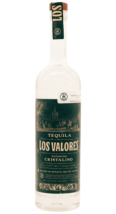 Bottle of Los Valores Cristalino Reposado