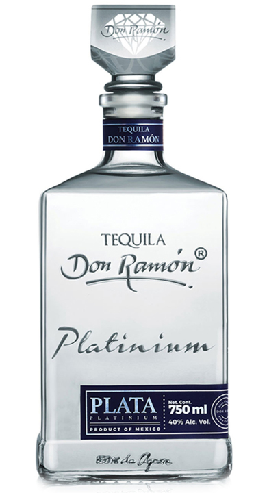 Bottle of Tequila Don Ramón Platinium Plata