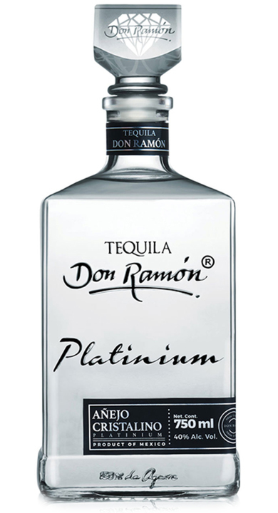 Bottle of Tequila Don Ramón Añejo Cristalino