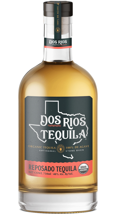 Bottle of Dos Rios Reposado Tequila