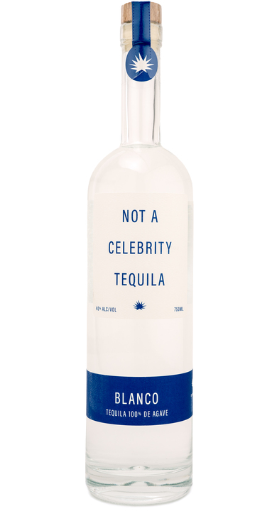Bottle of Not A Celebrity Tequila Blanco