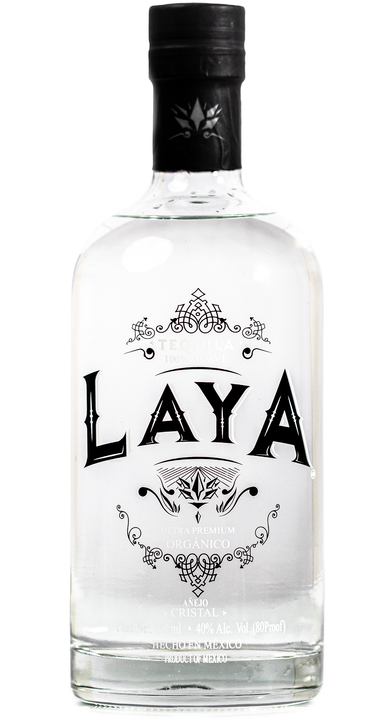 Bottle of Laya Añejo Cristalino