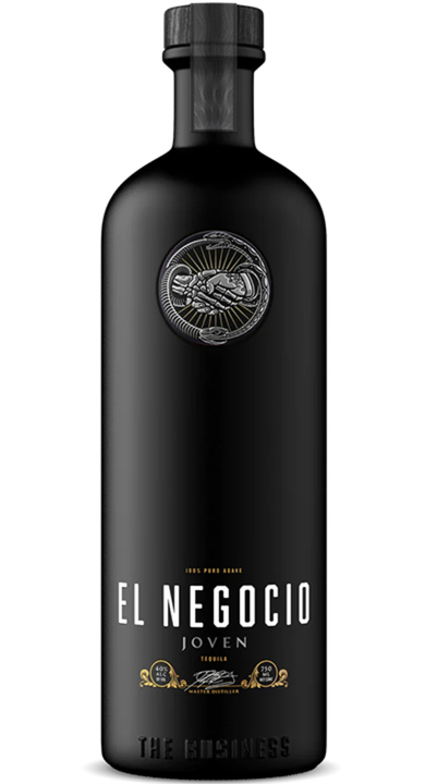 Bottle of El Negocio Tequila Joven