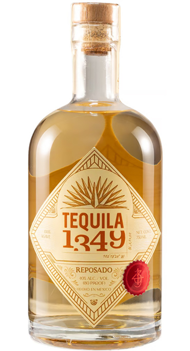 Bottle of Tequila 1349 Reposado